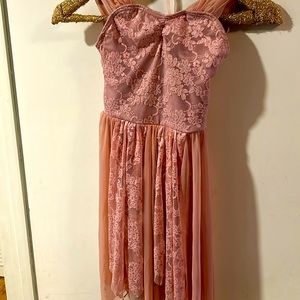 Pink lyrical costume